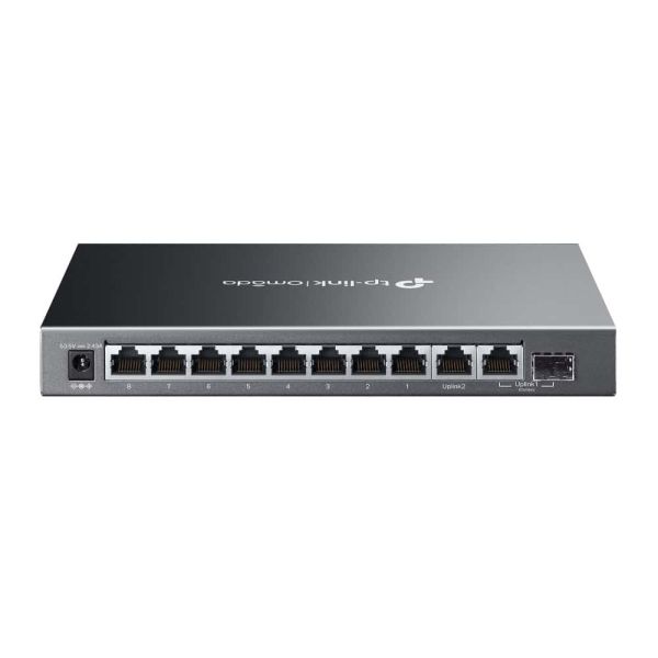 TP-Link Omada ES210GMP netwerk-switch Managed Gigabit Ethernet (10/100/1000) Power over Ethernet (PoE) Zwart (ES210GMP)