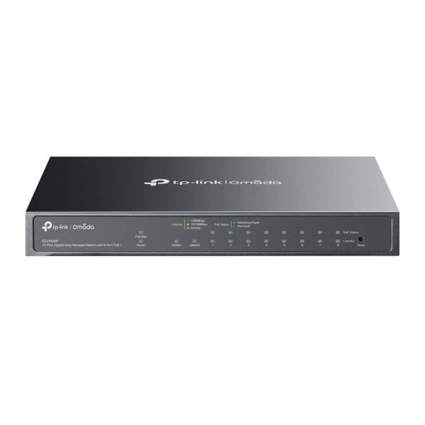 TP-Link Omada ES210GMP netwerk-switch Managed Gigabit Ethernet (10/100/1000) Power over Ethernet (PoE) Zwart (ES210GMP)