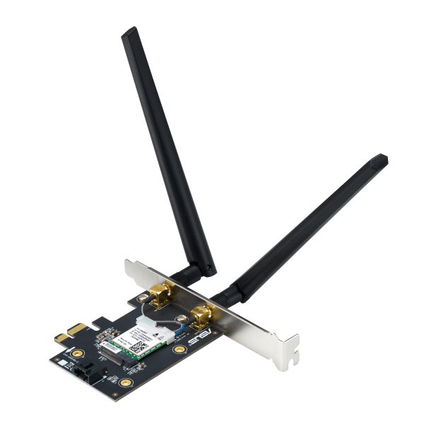 ASUS PCE-BE6500 Intern WLAN / Bluetooth 2882 Mbit/s (90IG09G0-MO0B00) ASUS PCE-BE6500 Intern WLAN / Bluetooth 2882 Mbit/s (90IG09G0-MO0B00)