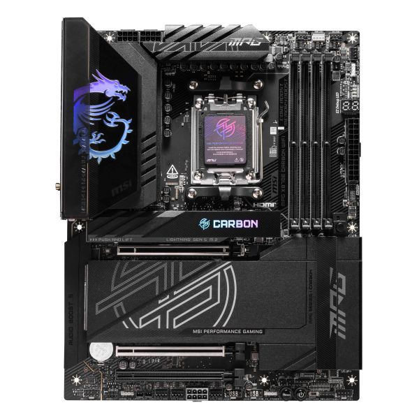 MSI MPG X870E CARBON WIFI moederbord AMD X870E Socket AM5 ATX (MPG X870E CARBON W)