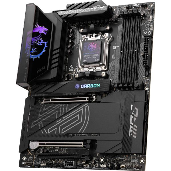 MSI MPG X870E CARBON WIFI moederbord AMD X870E Socket AM5 ATX (MPG X870E CARBON W)