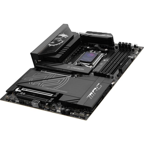 MSI MPG X870E CARBON WIFI moederbord AMD X870E Socket AM5 ATX (MPG X870E CARBON W)