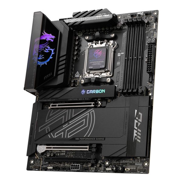 MSI MPG X870E CARBON WIFI moederbord AMD X870E Socket AM5 ATX (MPG X870E CARBON W)