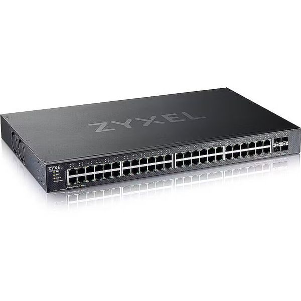 Zyxel XGS1935-52HP Smart Managed Switch 48x Gigabit Ethernet, 4x 10G SFP+ (XGS1935-52HP-EU0101F)