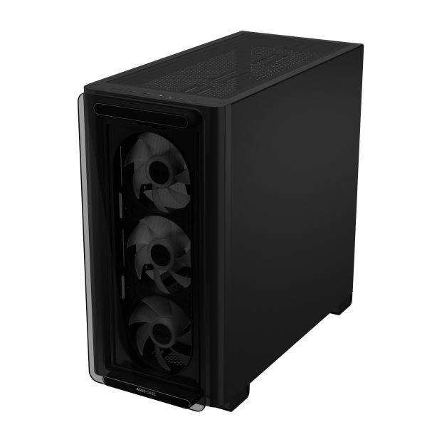 ASUS A23 PLUS TG ARGB BLACK Micro Tower Zwart (90DC00K0-B19010)