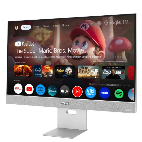 ASUS ZenScreen Smart Monitor MS27UC computer monitor 68,6 cm (27") 3840 x 2160 Pixels 4K Ultra HD LCD Grijs (90LM0A3H-B01O70)
