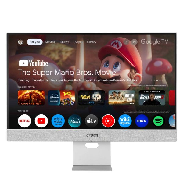 ASUS ZenScreen Smart Monitor MS27UC computer monitor 68,6 cm (27") 3840 x 2160 Pixels 4K Ultra HD LCD Grijs (90LM0A3H-B01O70)