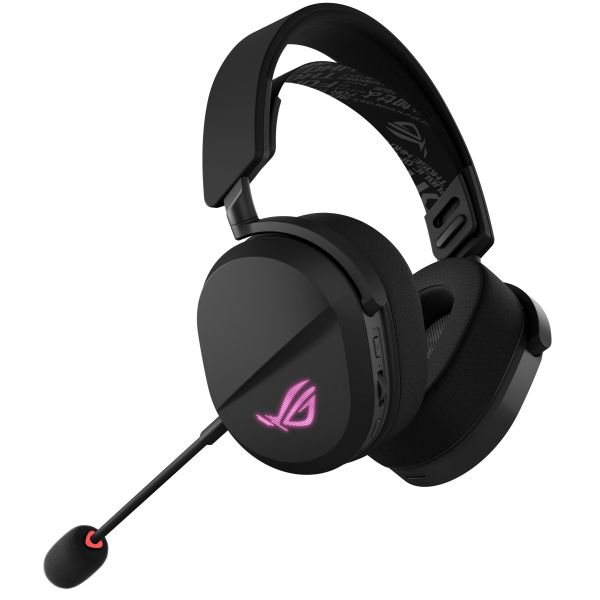 ASUS ROG Pelta Headset Bedraad en draadloos Hoofdband Gamen USB Type-C Bluetooth Zwart (90YH0410-BHUA00)