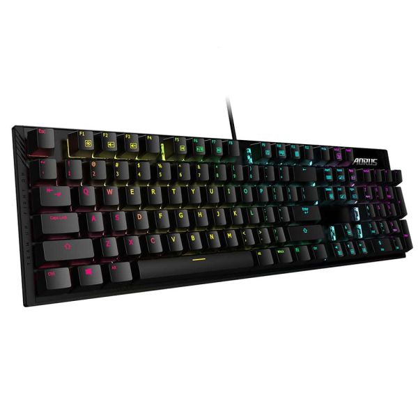 GIGABYTE AORUS K1 toetsenbord Gamen USB QWERTY Engels Zwart (AORUS K1)