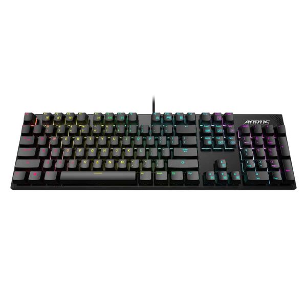 GIGABYTE AORUS K1 toetsenbord Gamen USB QWERTY Engels Zwart (AORUS K1)