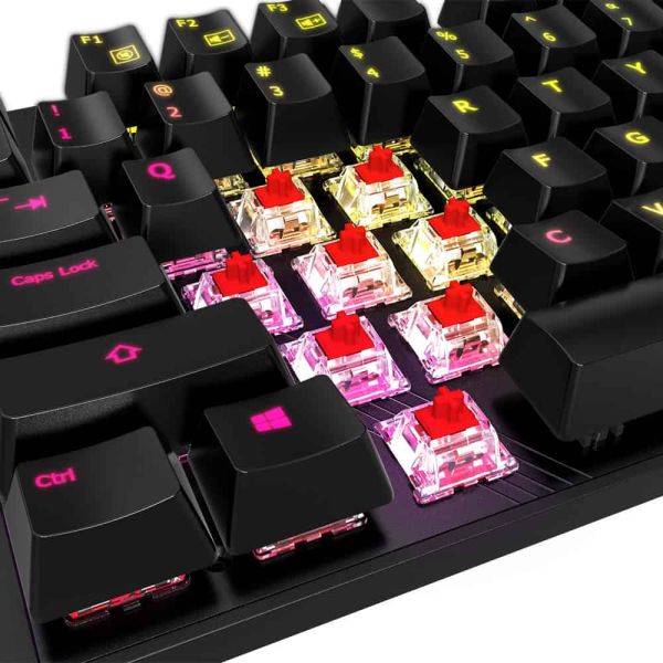 GIGABYTE AORUS K1 toetsenbord Gamen USB QWERTY Engels Zwart (AORUS K1)
