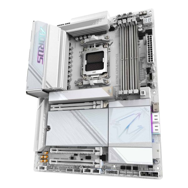 GIGABYTE X870E AORUS PRO ICE moederbord AMD X870E Socket AM5 ATX (X870E AORUS PRO ICE)