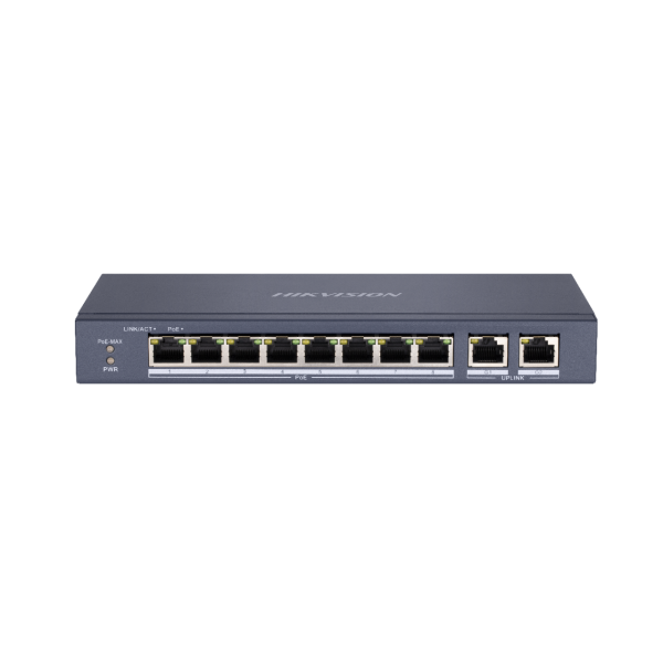Hikvision DS-3E0106P-E/M 4 Port Fast Ethernet Unmanaged POE Switch (DS-3E0106P-E/M)