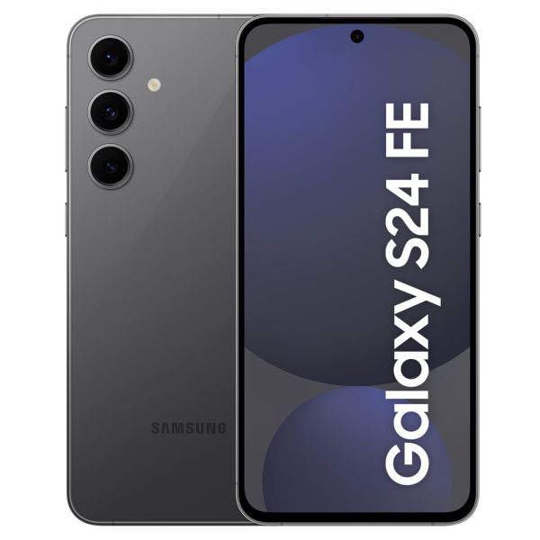Samsung Galaxy S24 FE 15,8 cm (6.2") Dual SIM Android 14 5G USB Type-C 8 GB 256 GB 4000 mAh Grafiet (SM-S721BZKGEUB) Samsung Galaxy S24 FE 15,8 cm (6.2") Dual SIM Android 14 5G USB Type-C 8 GB 256 GB 4000 mAh Grafiet (SM-S721BZKGEUB)