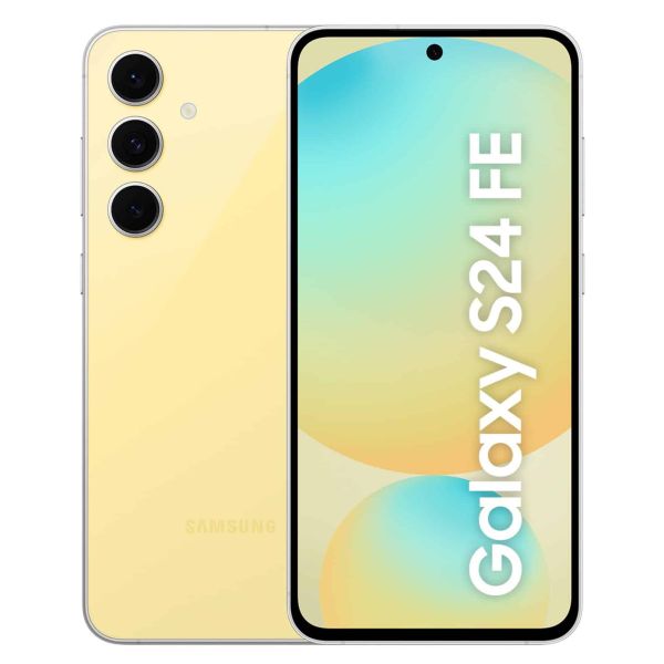 Samsung Galaxy S24 FE 15,8 cm (6.2") Dual SIM Android 14 5G USB Type-C 8 GB 128 GB 4000 mAh Geel (SM-S721BZYDEUB) Samsung Galaxy S24 FE 15,8 cm (6.2") Dual SIM Android 14 5G USB Type-C 8 GB 128 GB 4000 mAh Geel (SM-S721BZYDEUB)