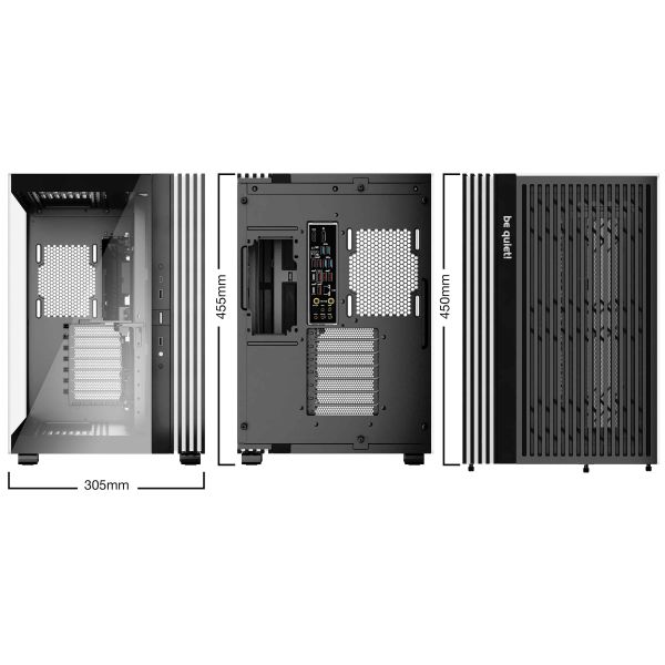 be quiet! LIGHT BASE 600 DX Black Midi Tower Zwart (BGW65)