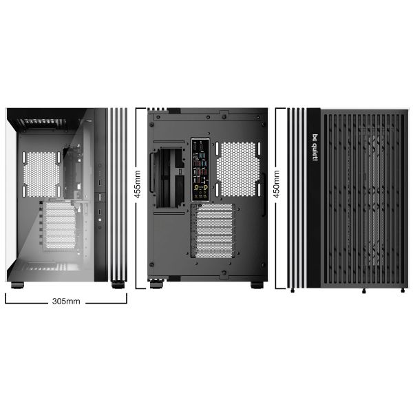 be quiet! LIGHT BASE 600 DX Black Midi Tower Zwart (BGW65) be quiet! LIGHT BASE 600 DX Black Midi Tower Zwart (BGW65)