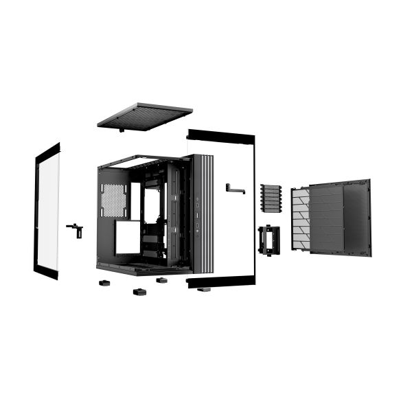 be quiet! LIGHT BASE 600 DX Black Midi Tower Zwart (BGW65) be quiet! LIGHT BASE 600 DX Black Midi Tower Zwart (BGW65)
