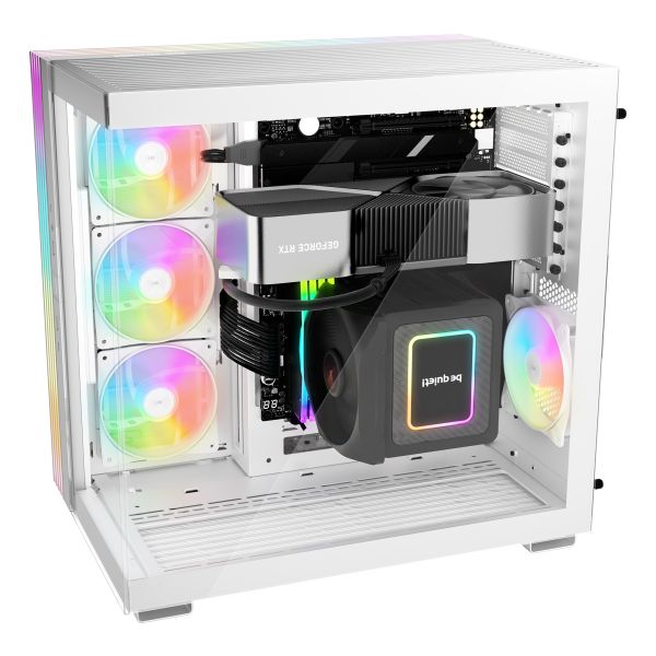 be quiet! LIGHT BASE 600 DX White Midi Tower Wit (BGW66)