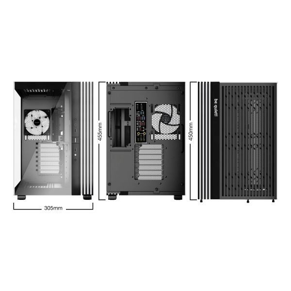 be quiet! LIGHT BASE 600 LX Black Midi Tower Zwart (BGW67)