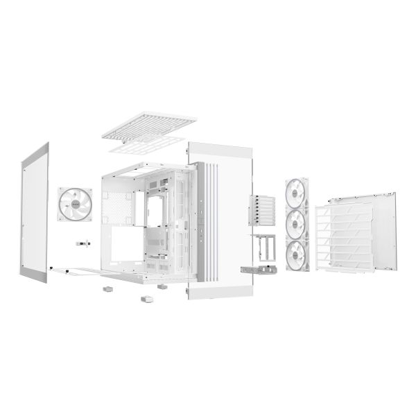 be quiet! LIGHT BASE 900 DX White Full Tower Wit (BGW70) be quiet! LIGHT BASE 900 DX White Full Tower Wit (BGW70)