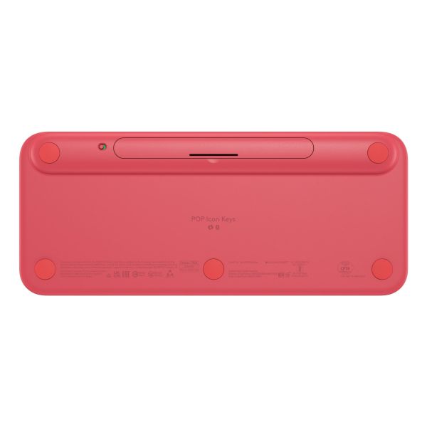 Logitech POP Icon Keys toetsenbord Universeel Bluetooth QWERTY US International Roze, Wit (920-013073)