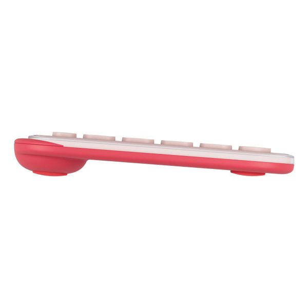 Logitech POP Icon Keys toetsenbord Universeel Bluetooth QWERTY US International Roze, Wit (920-013073)