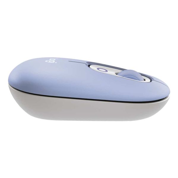 Logitech POP Icon Combo toetsenbord Inclusief muis Universeel Bluetooth QWERTY US International Lila, Wit (920-013078)