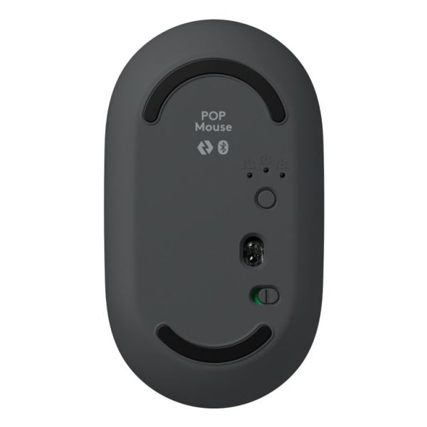 Logitech POP Icon Combo toetsenbord Inclusief muis Universeel Bluetooth QWERTY US International Graniet, Groen (920-013140)