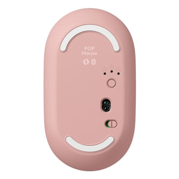 Logitech POP Icon Combo toetsenbord Inclusief muis Universeel Bluetooth QWERTY US International Roze, Wit (920-013142)