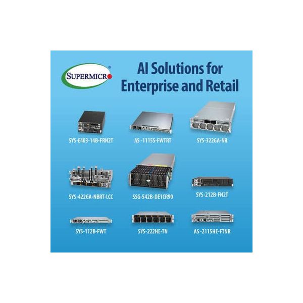 Supermicro AS-1115CS-TNR 1U Server 10x2.5" Hot-Swap 2x860W (AS -1115CS-TNR)