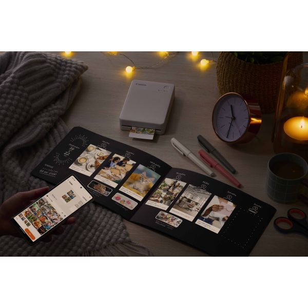 Canon SELPHY QX20 RD fotoprinter Verf-sublimatie 287 x 287 DPI 2.8" x 3.3" (7.2x8.5cm) Wifi (6754C001)