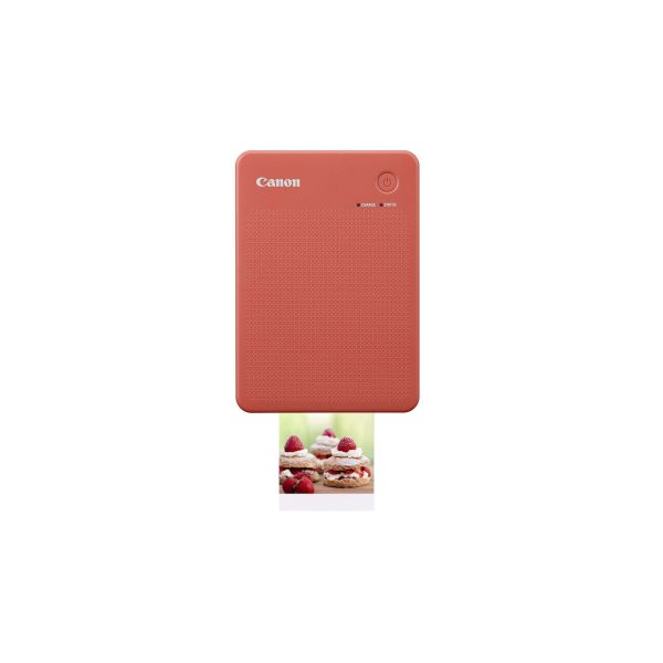 Canon SELPHY QX20 RD fotoprinter Verf-sublimatie 287 x 287 DPI 2.8" x 3.3" (7.2x8.5cm) Wifi (6754C001)