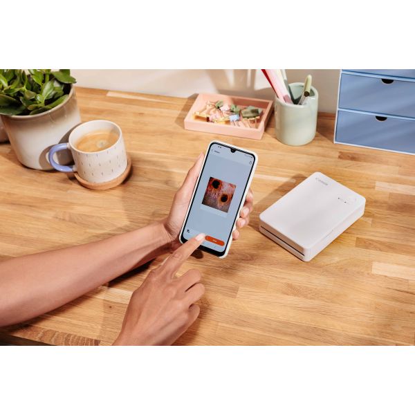 Canon SELPHY QX20 RD fotoprinter Verf-sublimatie 287 x 287 DPI 2.8" x 3.3" (7.2x8.5cm) Wifi (6754C001)