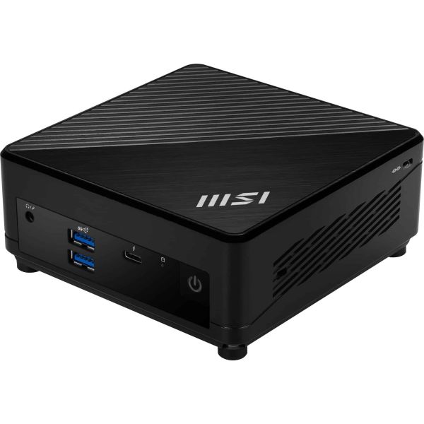 MSI Cubi 5 12M-283BAT PC/workstation barebone 0.66L sized PC Zwart i5-1235U (00B0A811-283)