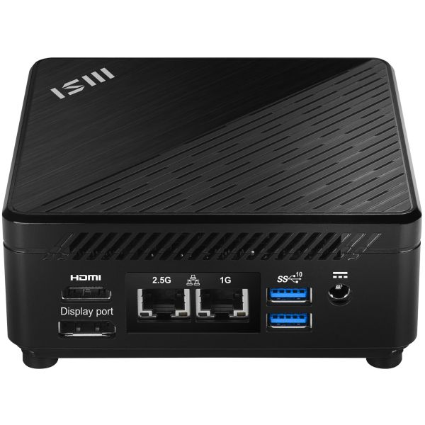 MSI Cubi 5 12M-283BAT PC/workstation barebone 0.66L sized PC Zwart i5-1235U (00B0A811-283)