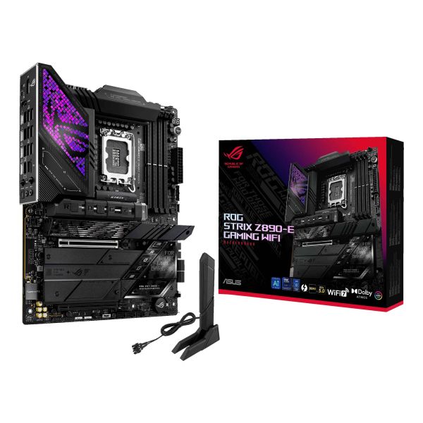 ASUS ROG STRIX Z890-E GAMING WIFI Intel Z890 LGA 1851 (Socket V1) ATX (90MB1IM0-M0EAY0)