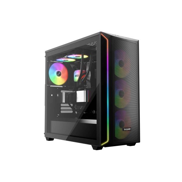 be quiet! LIGHT WINGS LX 120mm PWM High Speed 3-Pack Black Computer behuizing Ventilator 12 cm Zwart 3 stuk(s) (BL124)
