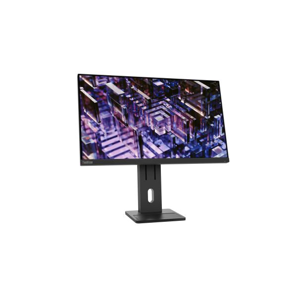 Lenovo ThinkVision E24q-30 computer monitor 60,5 cm (23.8") 2560 x 1440 Pixels 2K Ultra HD LED Zwart (63ECGAT2EU)