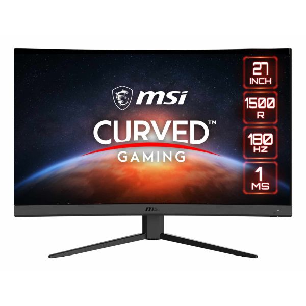 MSI G27C4DE E3 computer monitor 68,6 cm (27") 1920 x 1080 Pixels Full HD LCD Zwart (9S6-3CA91T-215) MSI G27C4DE E3 computer monitor 68,6 cm (27") 1920 x 1080 Pixels Full HD LCD Zwart (9S6-3CA91T-215)