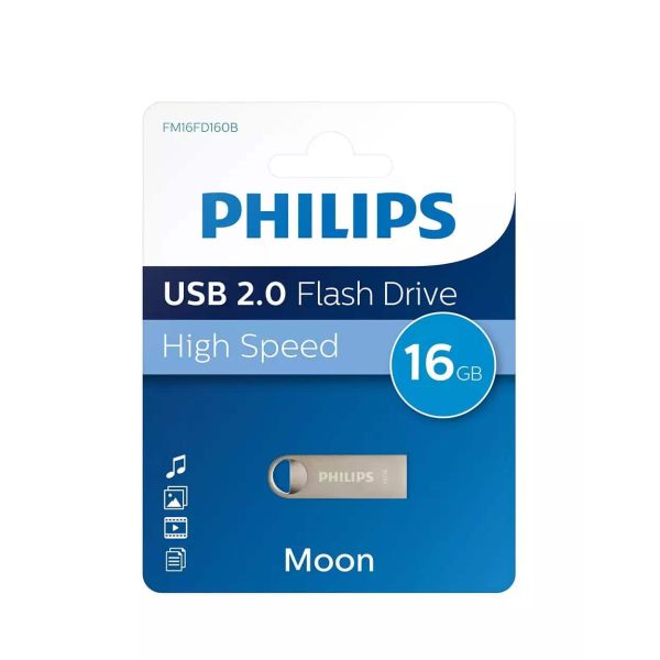 Philips FM16FD160B USB flash drive 16 GB USB Type-A 2.0 Zilver (FM16FD160B/00)