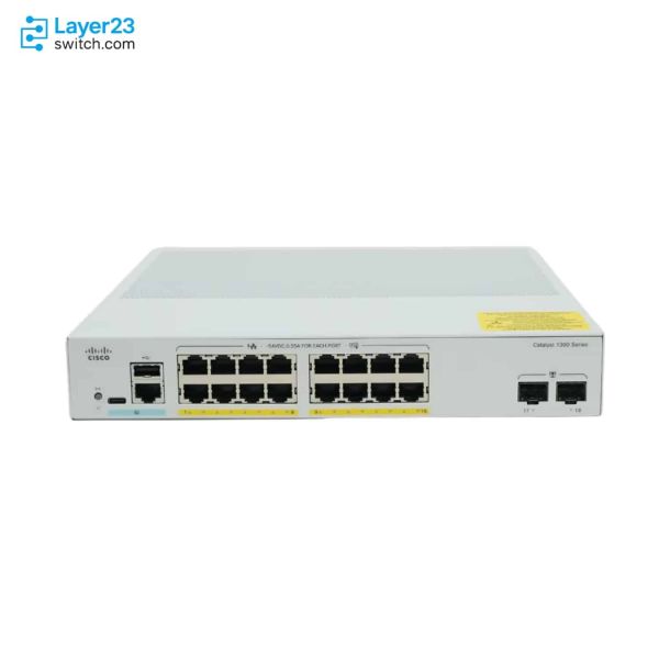 Cisco Catalyst 1200 16-Port PoE Managed Switch (C1200-16P-2G)