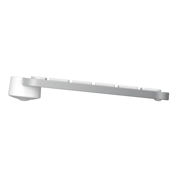 Logitech MX Keys S for Mac toetsenbord Kantoor RF-draadloos + Bluetooth QWERTY US International Aluminium, Wit (920-011638)