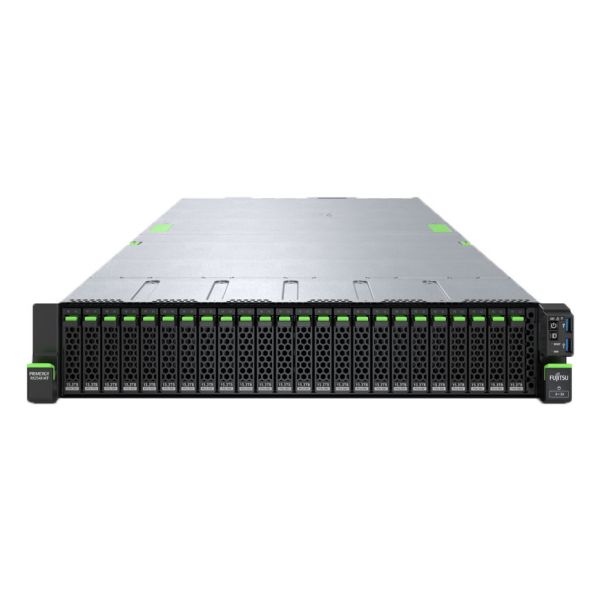 Fujitsu PRIMERGY RX2540 M7 server 0 GB Rack (2U) Intel® Xeon® Silver 4510 2,4 GHz 32 GB DDR5-SDRAM 900 W (VFY:R2547SC541IN)