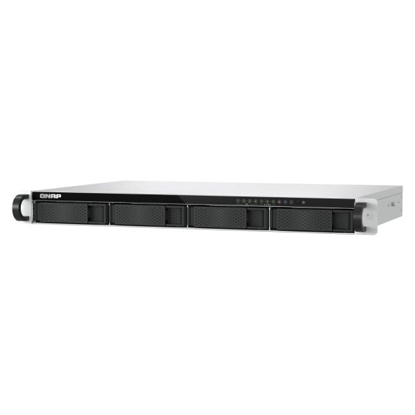 QNAP TS-h765eU NAS Rack (1U) Intel Atom® 8 GB DDR5 QuTS hero Zwart, Grijs (TS-H765EU-8G)