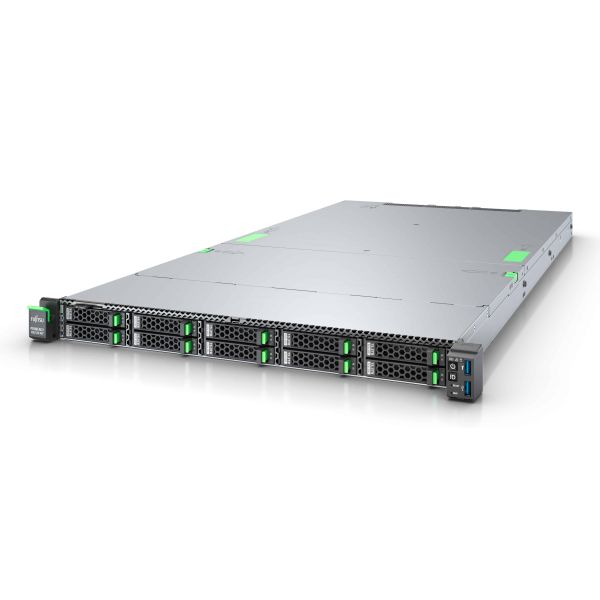 Fujitsu PRIMERGY RX2530 M7 server 0 GB Rack (1U) Intel® Xeon® Silver 4510 2,4 GHz 32 GB DDR5-SDRAM 900 W (VFY:R2537SC541IN)