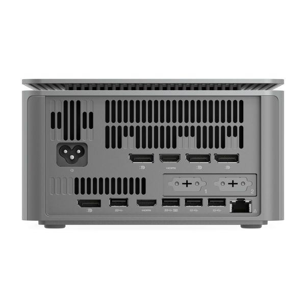 Lenovo ThinkCentre neo Ultra Intel® Core™ i5 i5-14500 16 GB DDR5-SDRAM 512 GB SSD NVIDIA GeForce RTX 4060 Windows 11 Pro Mini PC Grijs (12W1001PGE)