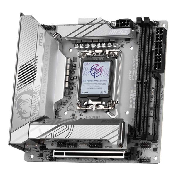 MSI MPG Z890I EDGE TI WIFI moederbord Intel Z890 LGA 1851 (Socket V1) mini ITX (MPGZ890IEDGETIWIFI)