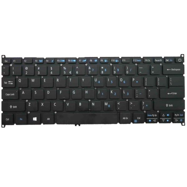 Acer Toetsenbord Hongaars 82KS Zwart met Frame (NK.I131S.0E1)