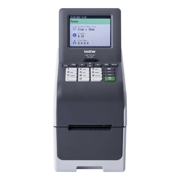 Brother TD-2320DSA203 labelprinter Direct thermisch 203 x 203 DPI 152 mm/sec Bedraad Ethernet LAN (TD2320DSA203Z1)